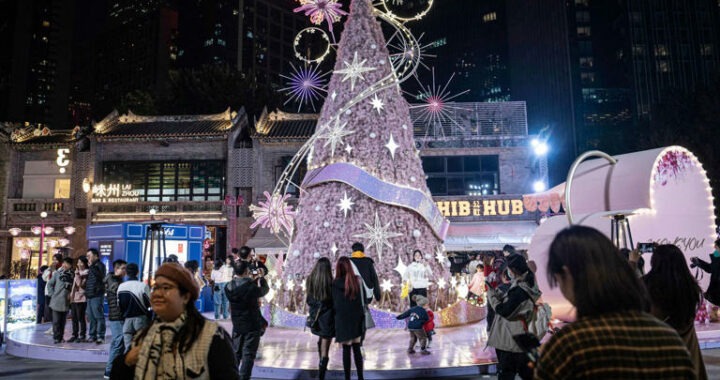 China Weihnachten